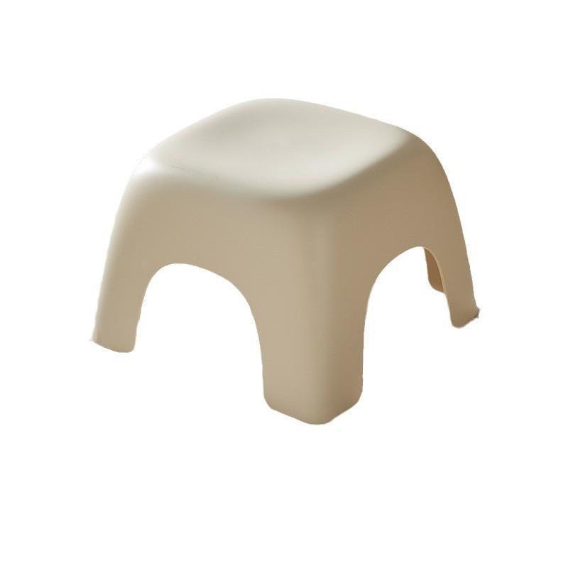 Rutschfester, robuster 4-beiniger Kunststoffhocker für Kinder für Badezimmer und zum Schuwechseln