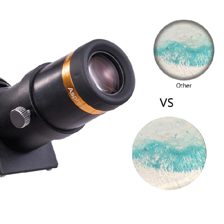 1,25" Teleskop-Okular 4mm/10mm/23mm Linse Astronomisches Teleskopzubehör