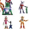 Five Nights At Freddy's Security Breach 5 Stück Aufleuchtende Actionfiguren für Kinder zum Spielen