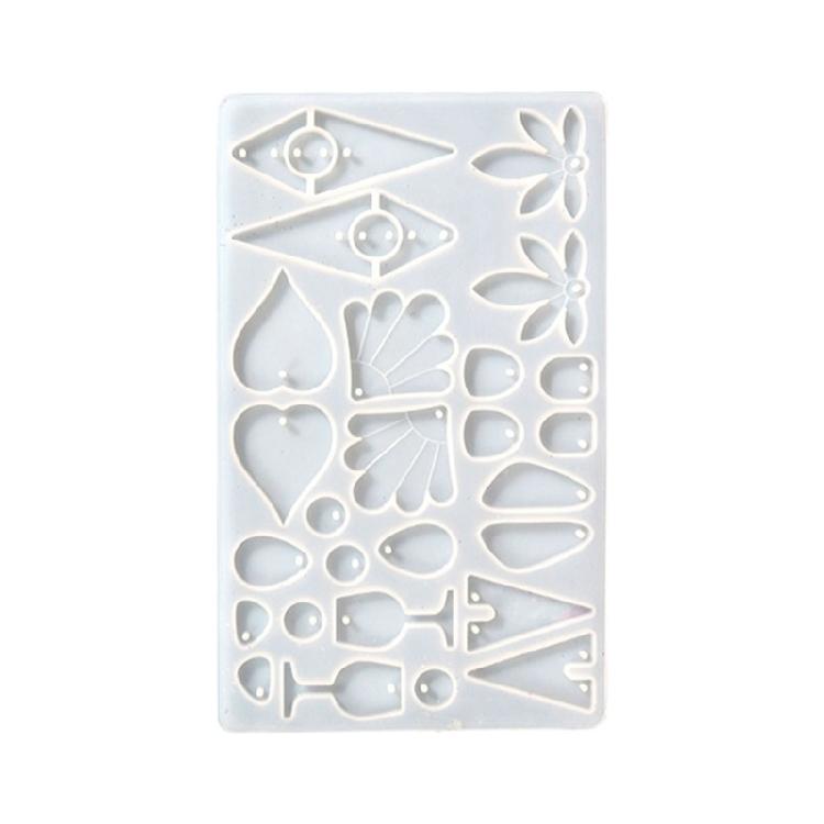 Jewelry Casting Molds Unique Earring Mold Silicone Keychain Mold Pendant Molds 1
