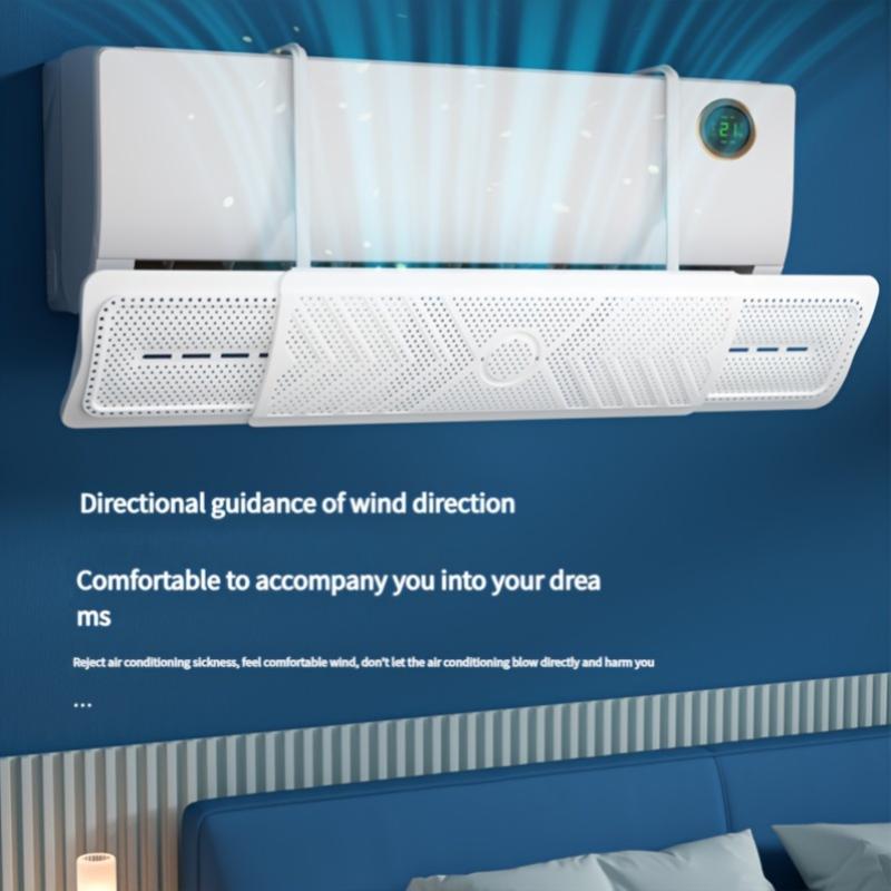 New Air Conditioner Windshield Anti-Direct Blowing Universal Windproof Wall-Mounted Air Outlet Baffle Confinement Cold Air Guide
