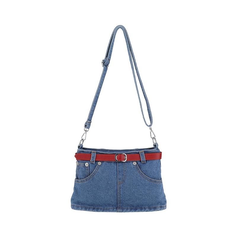 Denim Shoulder Bag Women s Large Capacity Shoulder Bag