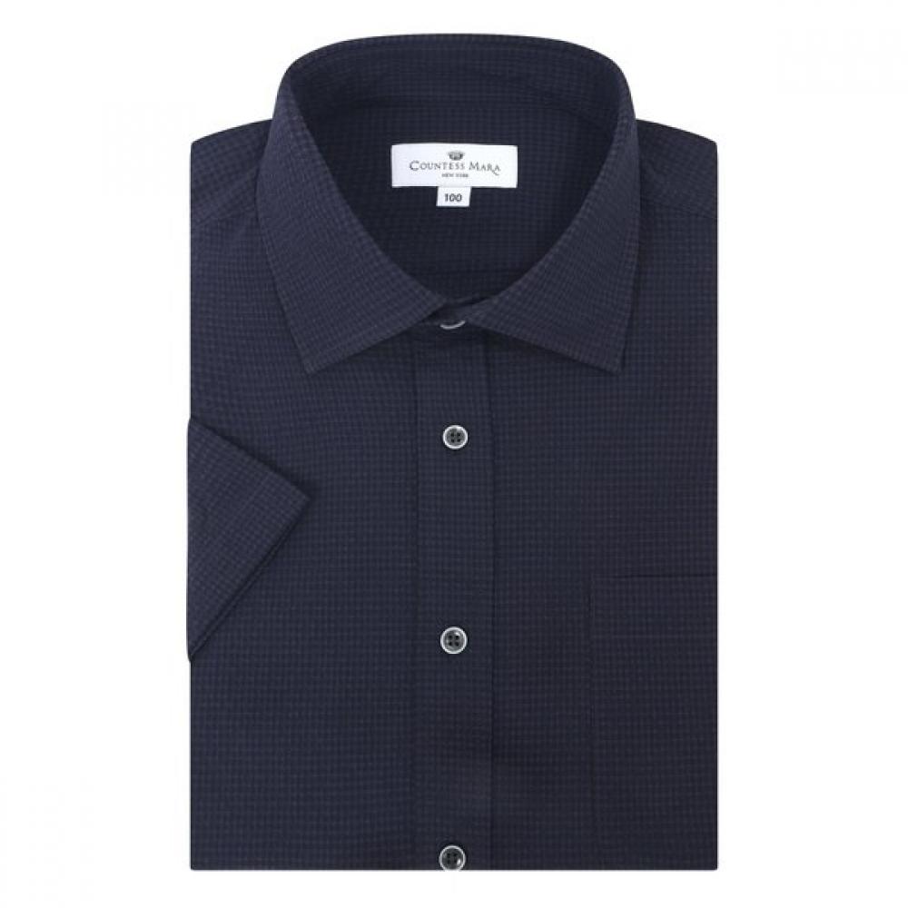 Countess Mara Regular Fit Short Sleeve Shirt Dark Navy Cdcz2c6410n0 95