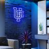 UF Neon Sign for Wall Decor College UF Neon Led Sign for Bedroom University Name Neon Signs for Man Cave
