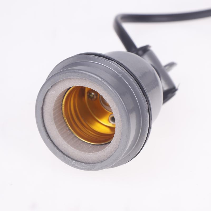 1 Piece E27 Light Socket Screw Plug Adapter Converter Animal Heating Lamp Holder With 1.8M Switch Wire For Industrial Heating