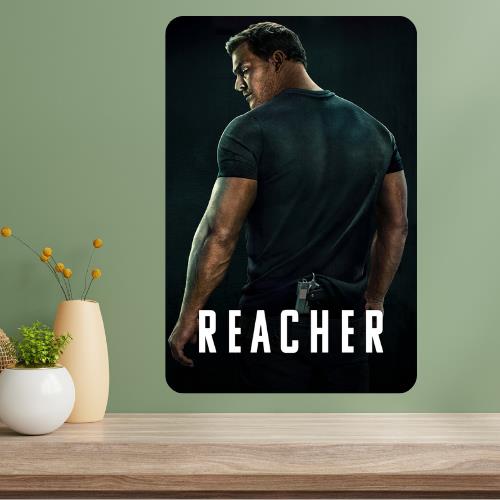 Reacher TV Show Metal Poster Sign 20x30cm(7.8x11.8inch)
