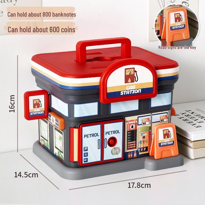 High-Capacity Creative Piggy Bank for Adults - Stylish Money Savings Box 2025