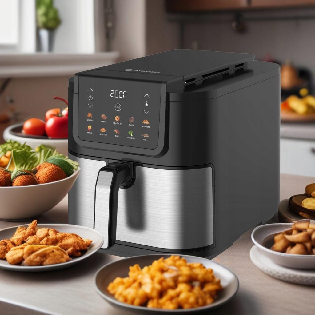 8L Air Fryer BYRGEN Large Bowl