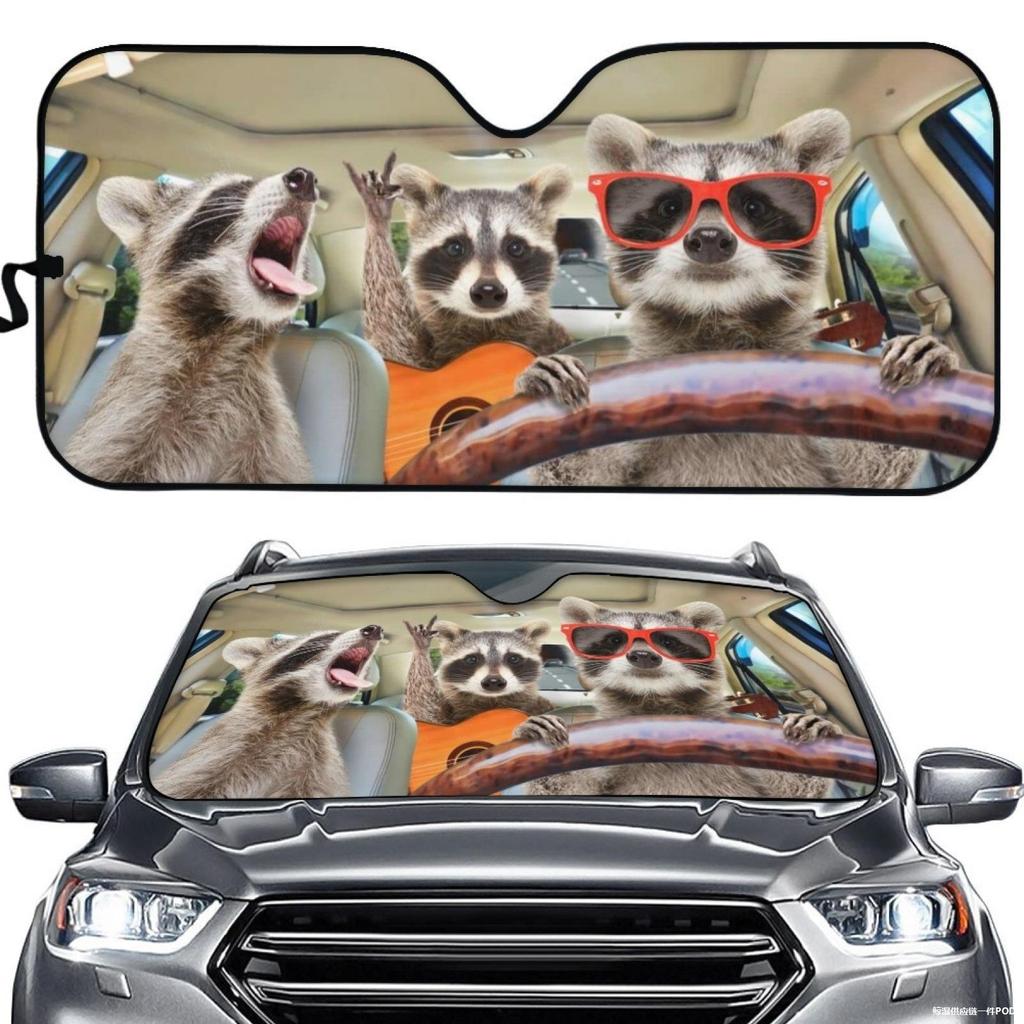 Hot Sale, Puppy Printing, Car Sunshade Logo Sun Block Car Sunshade Block