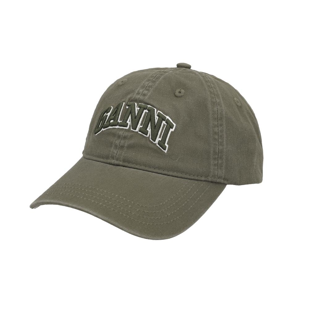Ganni Logo Embroidered Cap A6899 861 A6899 861