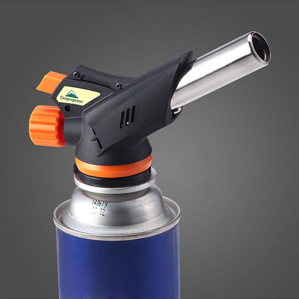 Gas Torch Blow Torch Butane Torch with Adjustable Flame For Kitchen Desserts Cooking Camping Hiking Portable Cooking Torch