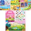 Children Sticker Book With Reusable Paper And Bubble Stickers For Early Learning And Brain Development