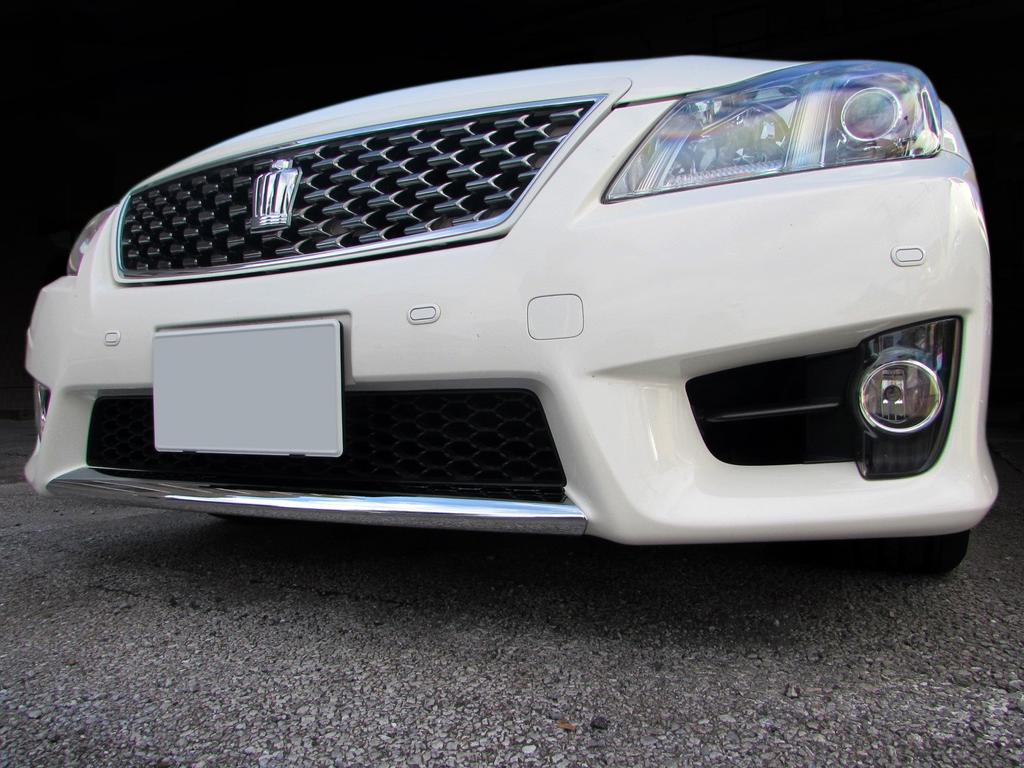 BRIGHTZ Chrome Front Lip Type A for Honda Crown and 204 GRS and S204 Athletes Cover, [FRO-LIP-020] 200, 201, (late model) GRS200, GRS201, GRS204,