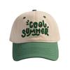 2-7 Years Adjustable Sun Hat Letter Embroidery Beach Cap Summer Kids Baseball Caps  Children
