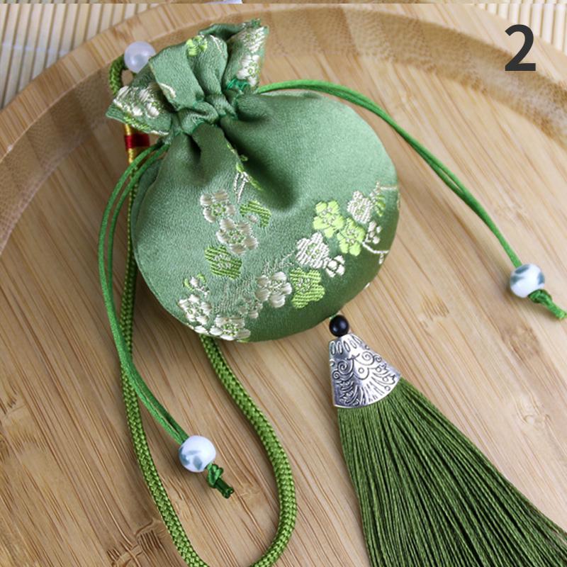 Temperament Sachet Fashion Retro Brocade Hanfu Accessories Car Hanging Decoration Portable Chinese Vintage Jewelry Storage Bags