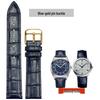 Buntes echtes Lederarmband für Herren und Damen, erste Schicht Rindsleder, 12-22 mm, Dornschließe
