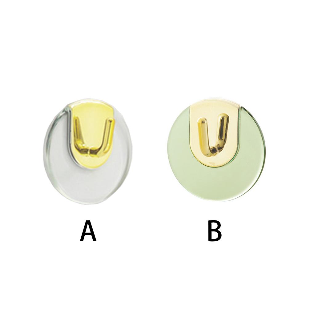 4 Stück Mehrzweckhaken Selbstklebender Wandhänger Kleidung Handtasche Schlüsselhaken Stanzfreies Regal Starke Tragkraft Heimaufbewahrung