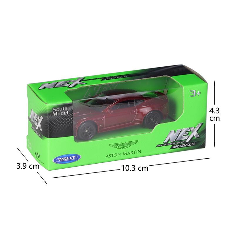 1/60 Scale Welly Aston Martin DBS Superleggera Alloy Car Model Diecasts Metal Toy Vehicles Car Model High Simulation Collection Childrens Gifts
