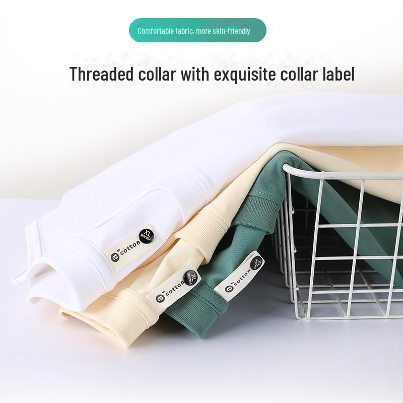 Men's Quick-Dry Ice Silk Round Neck T-Shirt - Solid Color Summer Edition