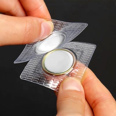 5 Paar Metallknopf Handtasche Werkzeug Kleidung Zubehör Mode Magnetschnalle DIY Nähen Verdeckte Schnalle PVC Unsichtbar Versteckt