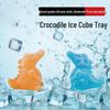 Crocodile-Shaped Silicone Ice Cube Tray for Whiskey – Large, Food-Grade, Cartoon Design