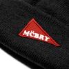 McBally Patch Plus Size Knit for Men and Hip Black Flag Patch Beanie Beanie, Cap, Unisex, Women, Hop, Sports, Gym, Dance, Stylish, Cute, Simple,