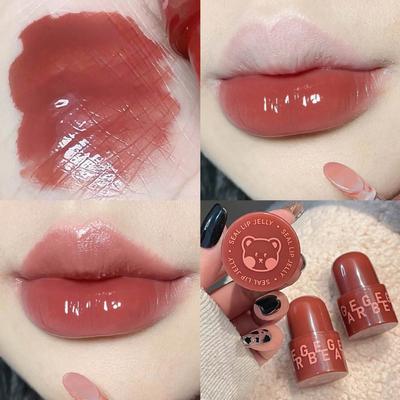 Seal Lip Jelly, Water-glossy Mirror Lipstick, Long-lasting and Not Easy To Fade, Jelly Lip Glaze