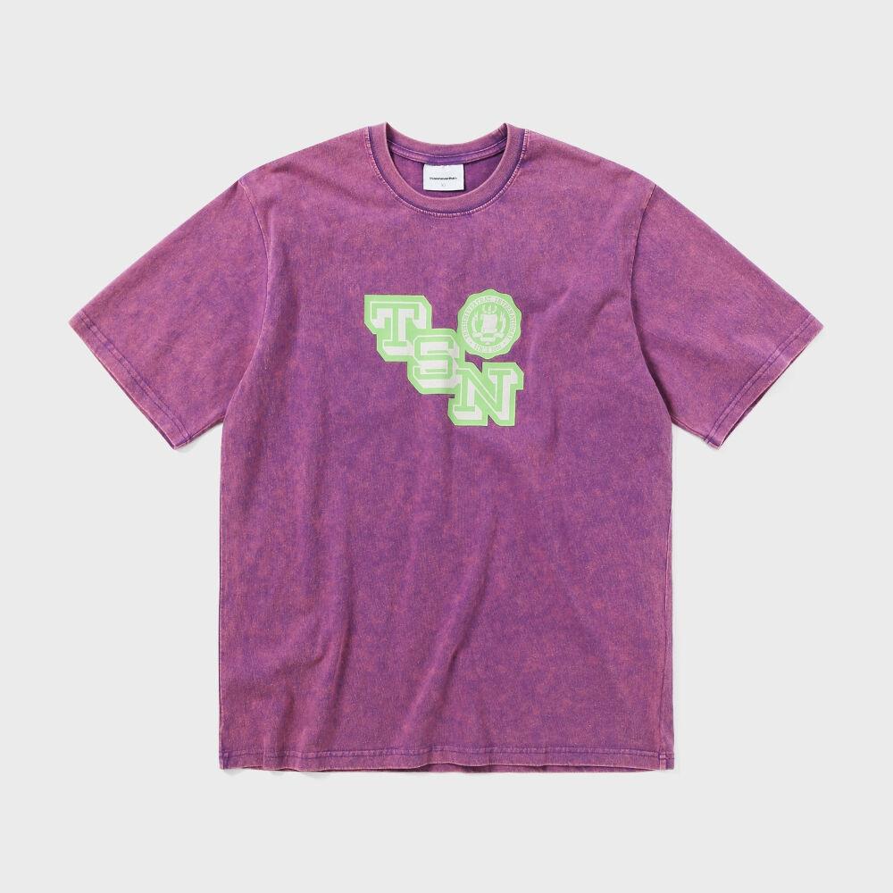 Это Никогда Не Такое Фиолетовая Футболка с Рисунком S