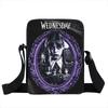 Wednesday Addams Crossbody Bag Waterproof Durable Student School Gift