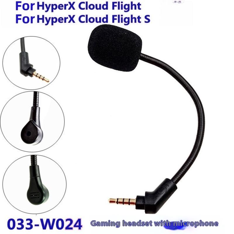 1Pcs Gaming Headsets Headphones For Kingston Hyperx Cloud 2 Ii X Core Pro Silver Cloudx Replacement Game Mic 3.5Mm Microphone