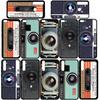Case for iPhone 17 16 15 Xiaomi Poco F8 F7 X7 X6 M8 C85 C75 C71 Redmi Note 14 13 12 11 Pro Max A3 A4 14C 13C 15C Wallpaper Retro Camera Vintage Cover