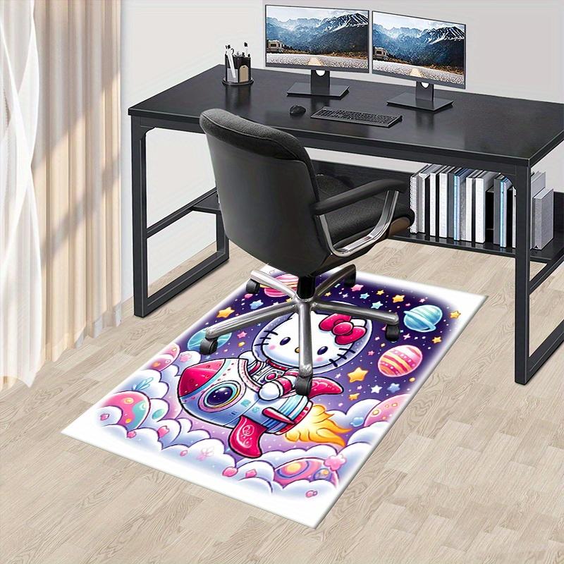 

Office Rug Hello Kitty, Space Adventure Anti-Slip Rug, Machine Washable for Living Room, Bedroom, Office, Multiple Sizes, Bedroom Mat, Decorative Mat, 60cm by 90cm