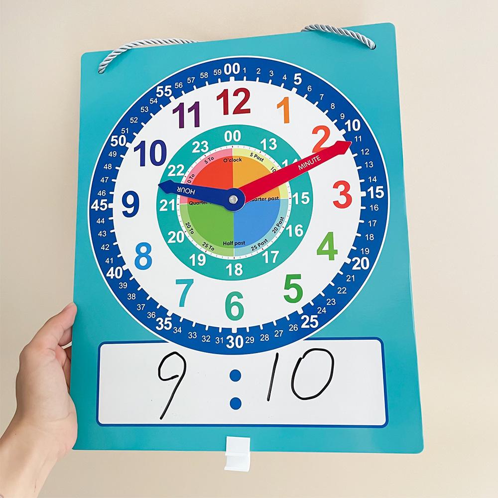 Customizable Children s Teaching Clock for Time Learning
