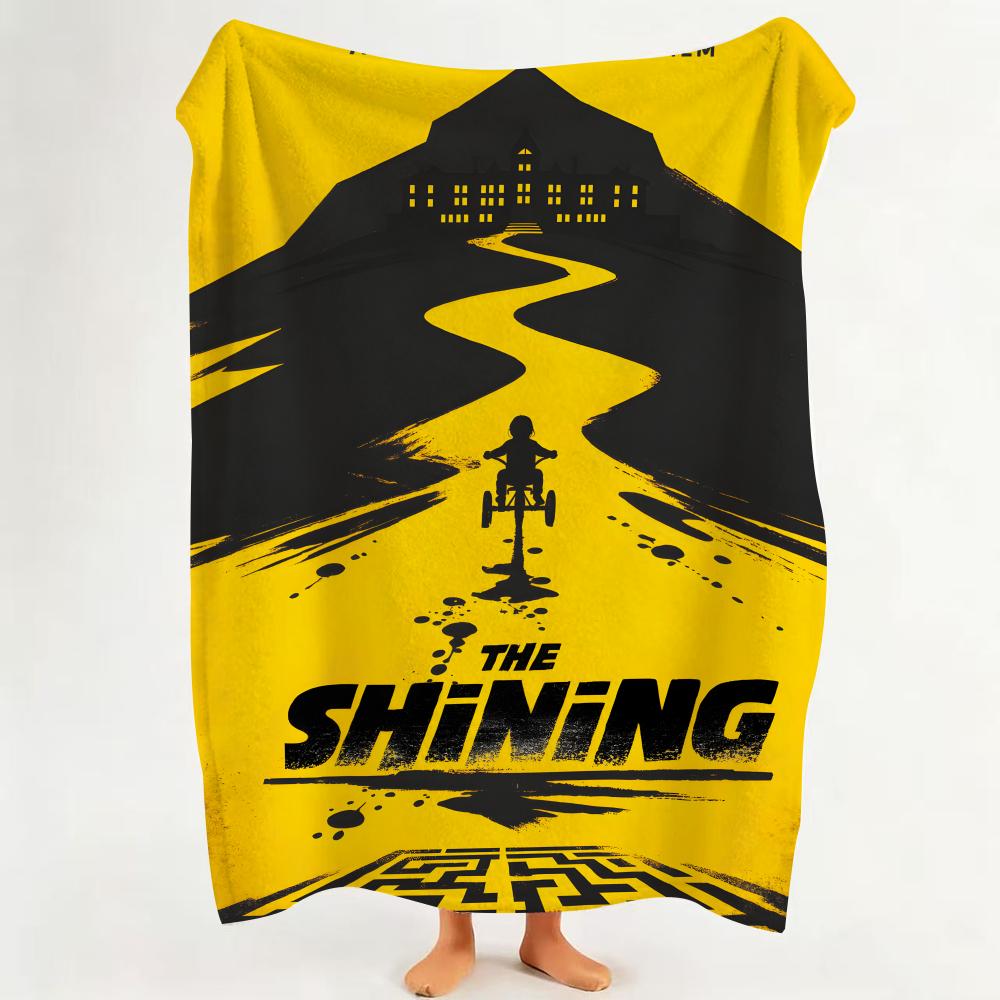 Movie T The S Shining Flannel Blanket Suitable for Sofa Living Room Bedroom
