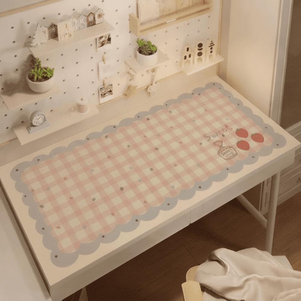 Waterproof Desk Mat Cartoon Keyboard Mat Study Cushion Table Protector Classroom