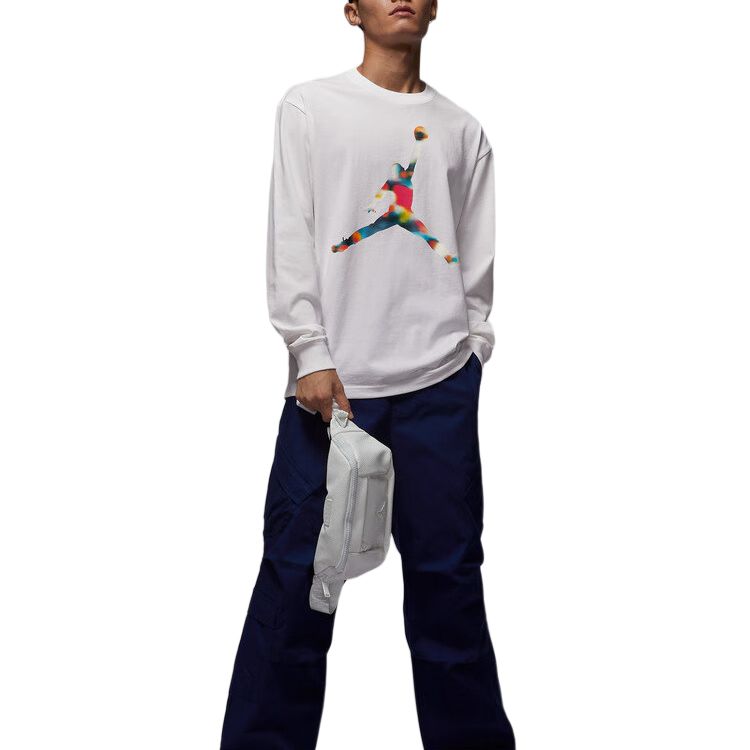 Jordan As M J Flt Mtnside Gfx Ls Crew Neck Pullover Simple Long Sleeve Sweatshirt Men sweatshirt IM6512-100