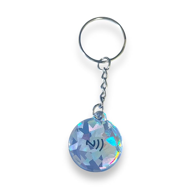 

[ctunk] NFC tag key ring NTAG215 hologram (1)