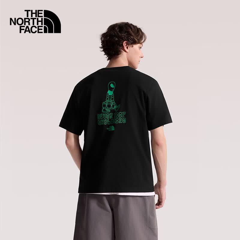 The North Face Men's Printed Cotton Short Sleeve T-Shirt