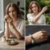 Vintage Stone Beads Bracelet Bohemian Bangles Bracelet for Women Wrist Chain Elastic Attract Wealth Bracelets Jewelry Gift