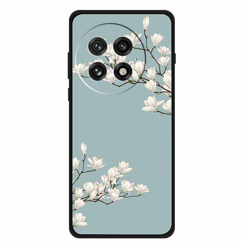 For OnePlus 13 5G Case Colorful Splicing Cartoon Soft Silicone Black Cover For OnePlus 13R 5G Fashion Capa 1+13 Protective Funda