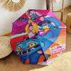 1pc K-Pop Devil Hunter Sweeps the Globe Umbrella Portable Folding Umbrella Iron Frame Hole Bone Structure Outdoor Home Umbrella