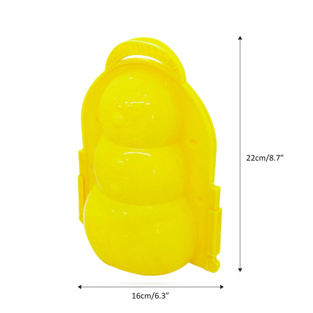 Snowman Snowball Fight With Snow Model 3 Colors Children's Sand Castle Model Beach Toy Water Games Kid Summer Accessories Gifts