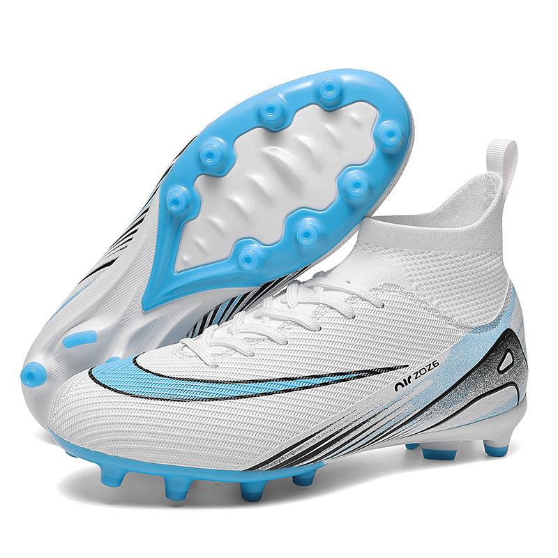 Overseas Thorn 16 Football Shoes Men and Women Youth High-top Game Sports Shoes Students Grass Training Shoes