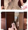 Waist-Cinching 2026 Floral One-Shoulder Short Dress with Elastic Waist - New Summer Style for Women