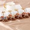 Mini Cute Rhinestone Horse Keychain Bag Pendant Keyring Metal Gift Birthday For