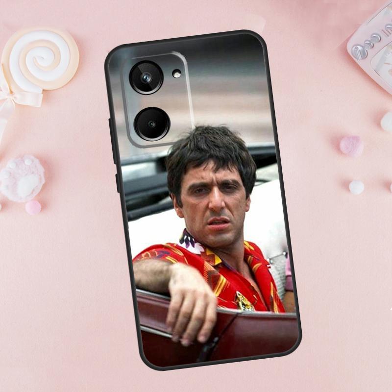 Tony Montana Scarface Al Pacino Case For Realme C53 C55 C33 C30 C35 C67 C21Y C25 C51 C15 9 10 12 11 Pro Plus GT Neo 5 Cover