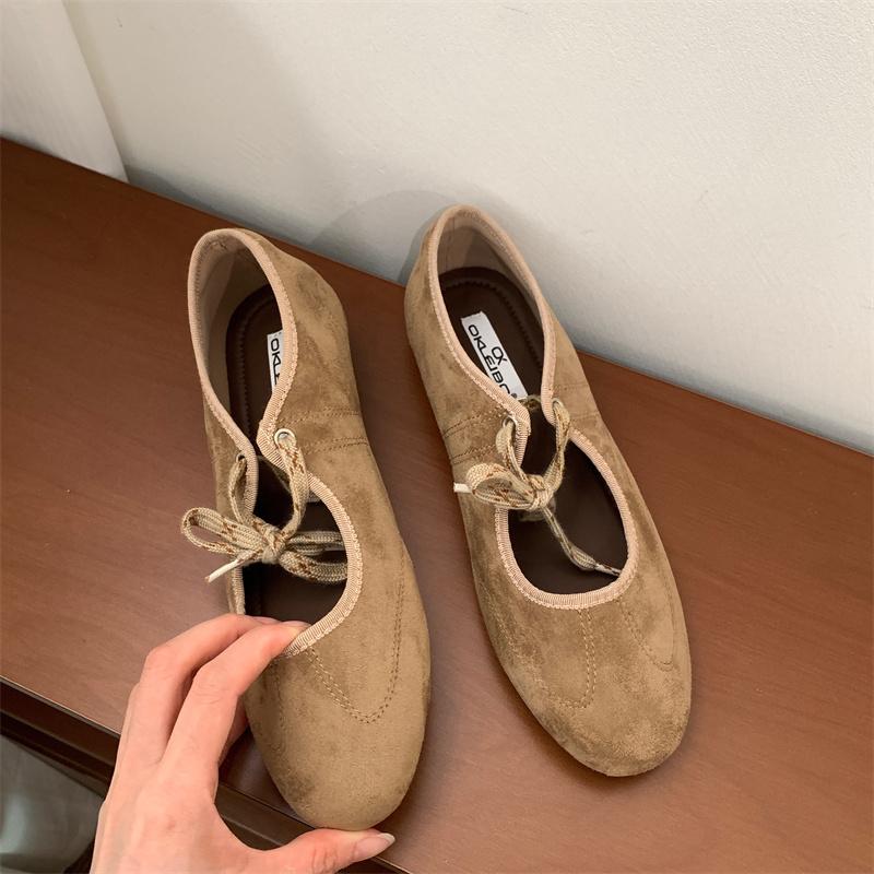Fashion Bailamos 2025 Women Flats Lace Up Ladies Square Toe Flat Heel Sandals Spring Loafers Shoes Casual Oxford Shoes Female Flat Shoes