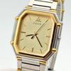 Used Credor SS+22KGP 7771-5011 Men's Women's Unisex New Battery Watch 289