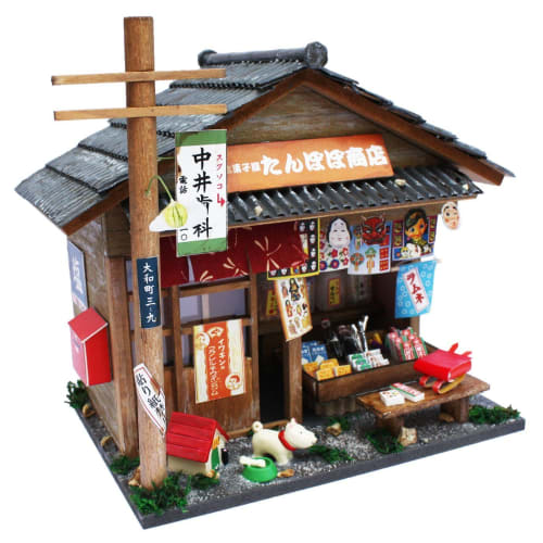 Billy Handmade Dollhouse Kit Showa Series Kit Candy Shop 8532
