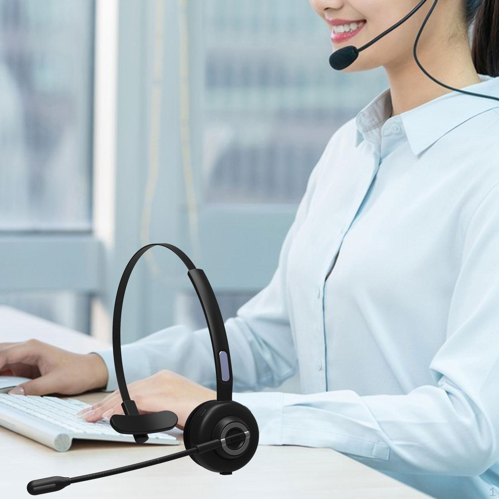 

Головная Bluetooth-гарнитура для дальнобойщика, мобильный телефон с шумоподавлением и микрофоном Without Base